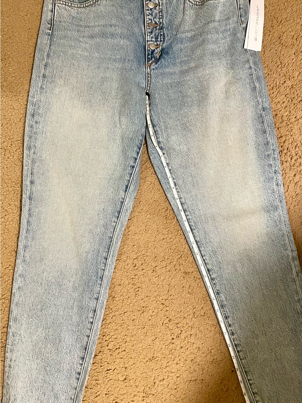Joe's Jeans Light Wash Straight Leg Women's Jeans